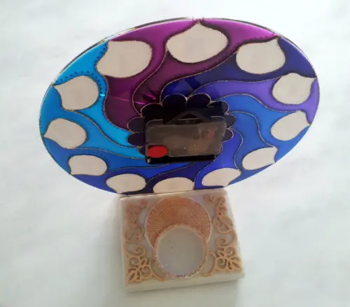 Relógio de Mesa com Vidro de 20cm