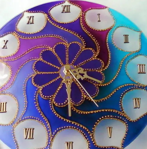 Relógio Mandala Espiritual 25cm