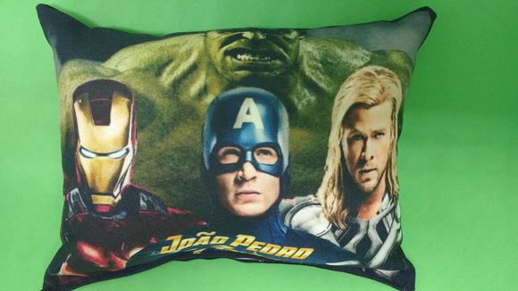 Almofadas 15X20 Tema Vingadores
