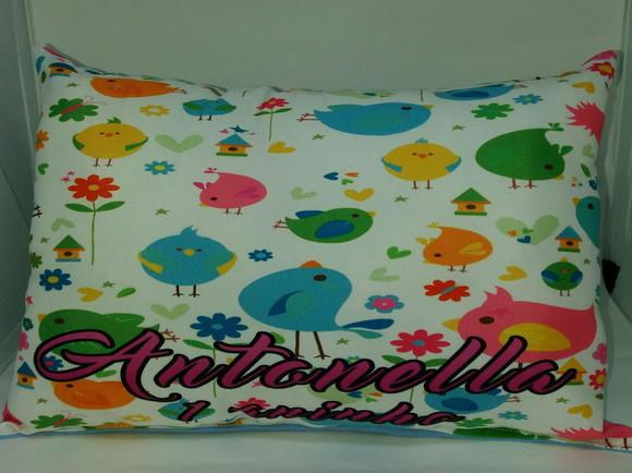 Almofadas 20x30 jardim dos passarinhos