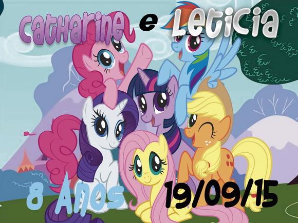 Almofadas 20X30 Tema Little poney