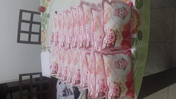 Almofadas 30x20 Tema Coruja PERSONALIZAD