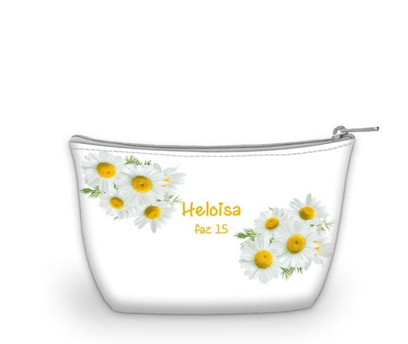Bolinha Nécessaire Floral Margarida