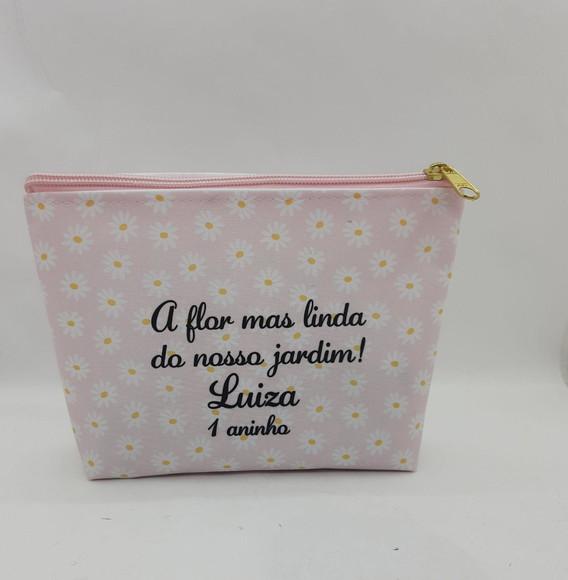 Bolinha Nécessaire Floral Margarida