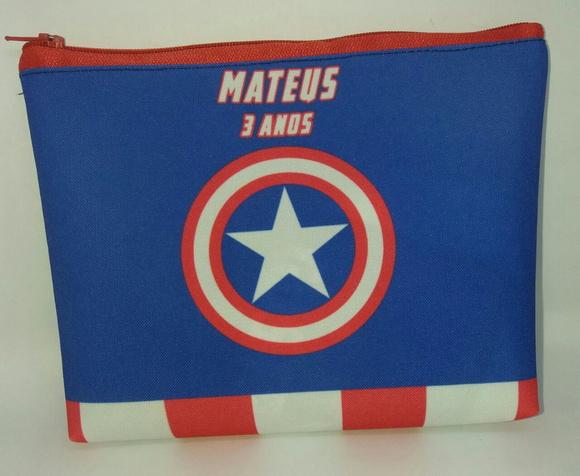Bolsinha Necessaire - Capitão America