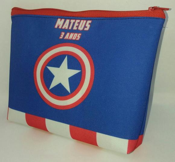 Bolsinha Necessaire - Capitão America