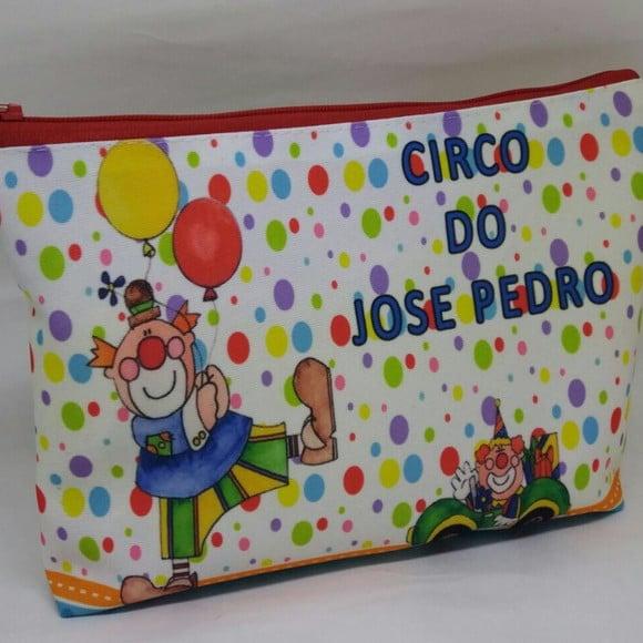 Bolsinha Nécessaire - Tema Circo