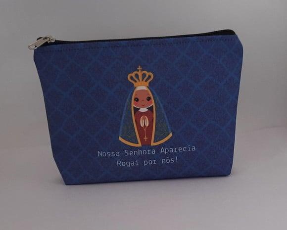 Bolsinha Nécessaire Nossa Senhora Aparecida Lembrancinha