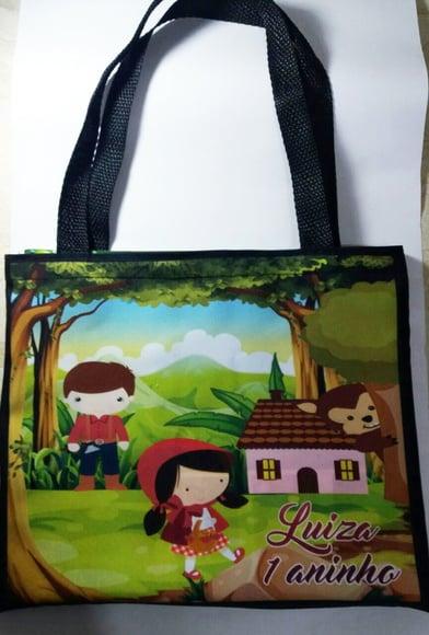 Ecobags Sacolas Chapeuzinho Vermelho