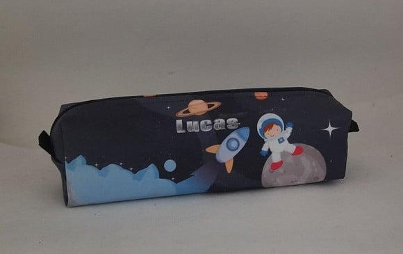 Estojo Escolar Astronauta
