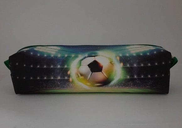 Estojo Escolar Personalizado Tema Futebol