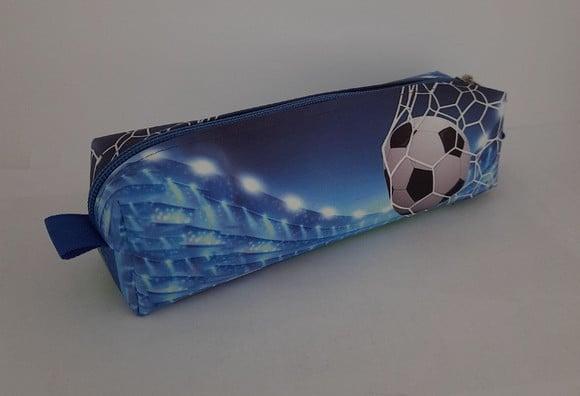 Estojo Escolar Personalizado Tema Futebol