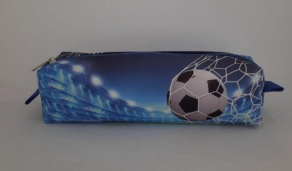 Estojo Escolar Personalizado Tema Futebol