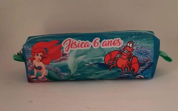 Estojo Pequena Sereia Ariel