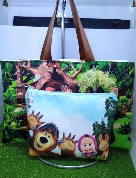 Kit 3 Peças Marsha e o Urso