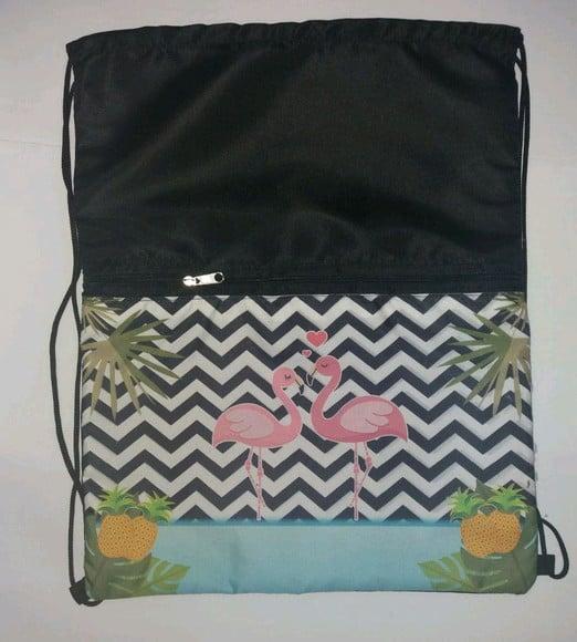 Kit Mochilas 30x40 com bolso e zíper + 1 NECESSAIRE