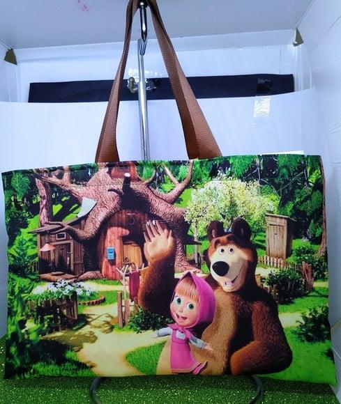 Kit Sacola + Necessaire + almofada