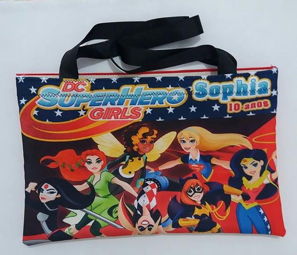 Kit Sacola + Necessaire Super Grils