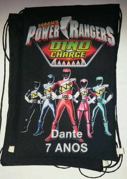 Linda mochila Power Rangers