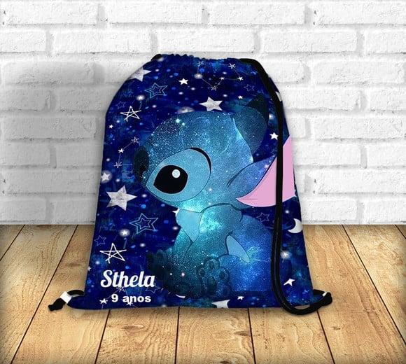 Mochila Saco Personalizada Lilo & Stitch