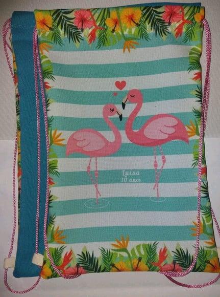 Mochila Tropical Flamingo