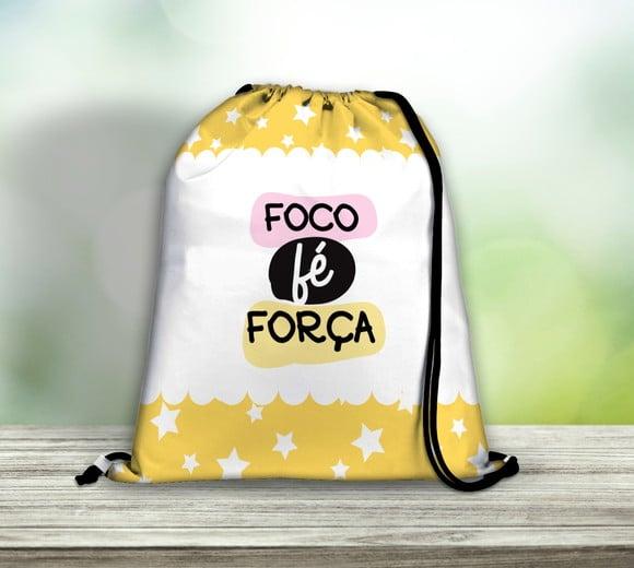 Mochilas 29X40 Foco Fé e Força