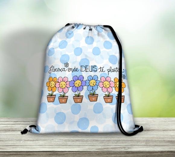 Mochilas 29X40 Flor de Deus