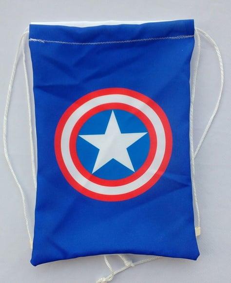 Mochilas Capitão America 2 Lados