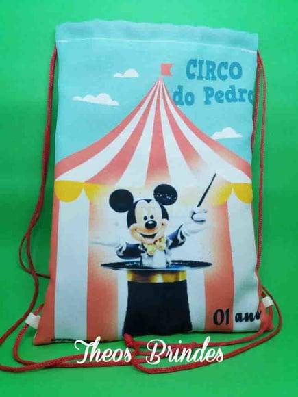 Mochilas ou Sacolas Circo Mickey 3