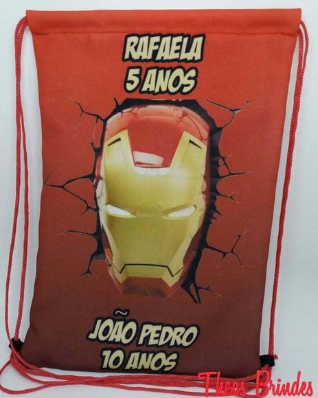 Mochilas ou Sacolas Homem de Ferro