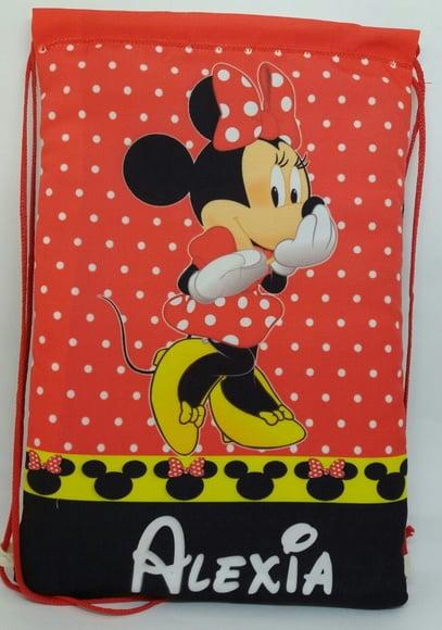 Mochilas ou Sacolas Minnie Vermelha