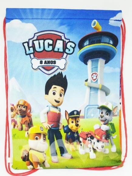 mochilas ou sacolas Patrulha Canina