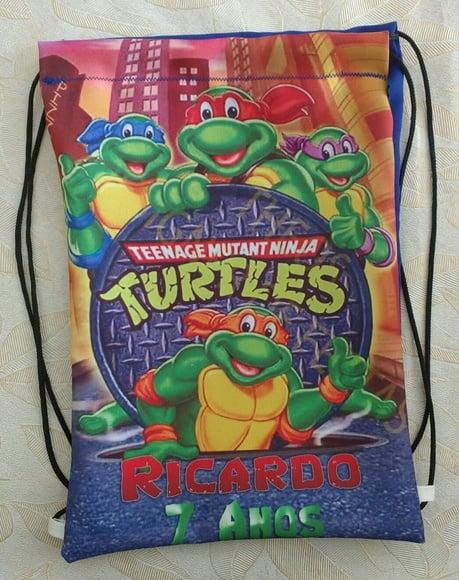 Mochilas ou Sacolas Tartaruga Ninjas