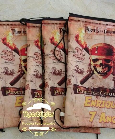 Mochilas ou Sacolas Piratas do Caribe