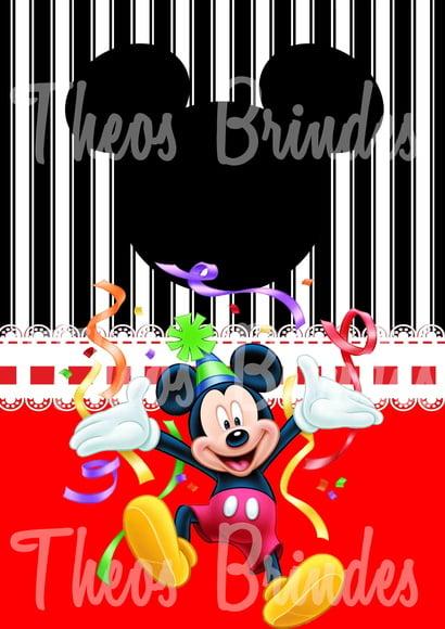 Mochilas ou Sacolas Tema Mickey 4