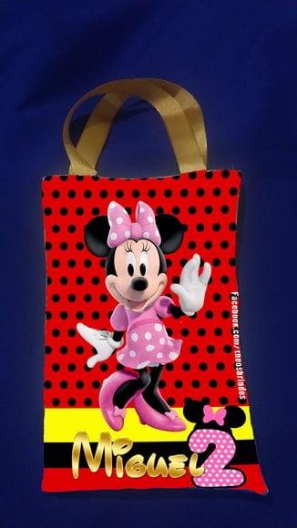 Mochilas ou Sacolas Tema Minnie