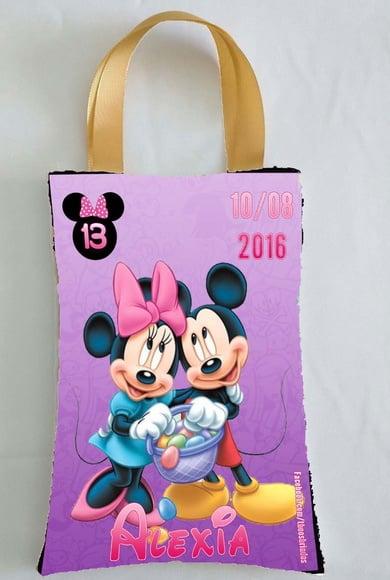 Mochilas ou Sacolas Tema Minnie