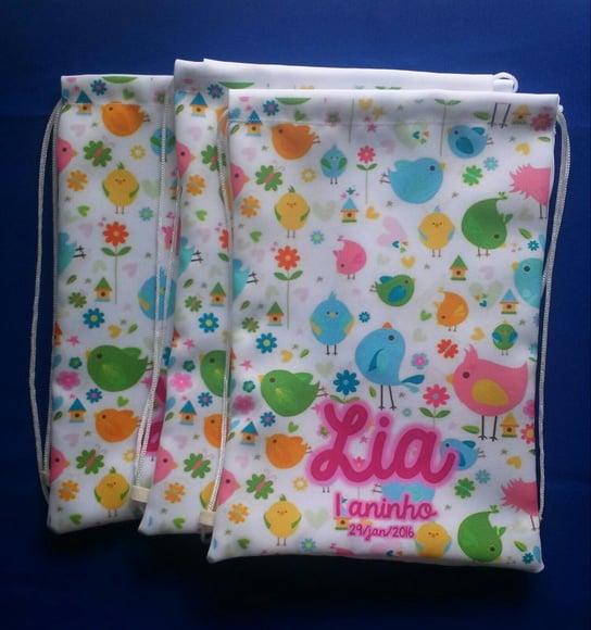 Mochilas ou Sacolas Tema passaros