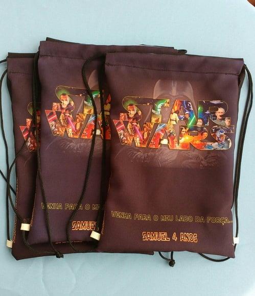 Mochilas ou Sacolas Tema Star Wars 3