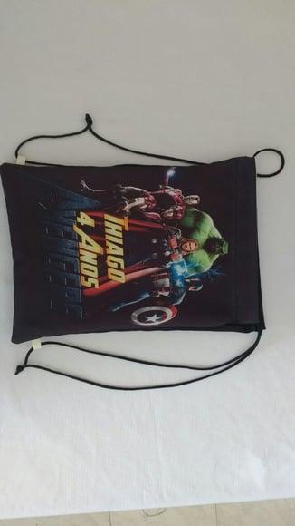 Mochilas ou Sacolas Tema Vingadores