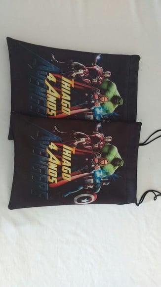 Mochilas ou Sacolas Tema Vingadores