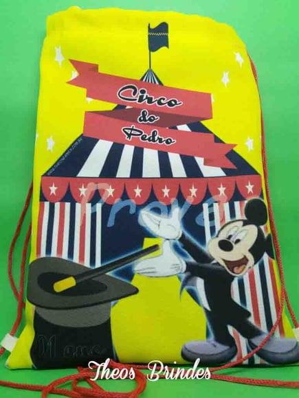 Mochilas Personalizadas - Circo Mickey