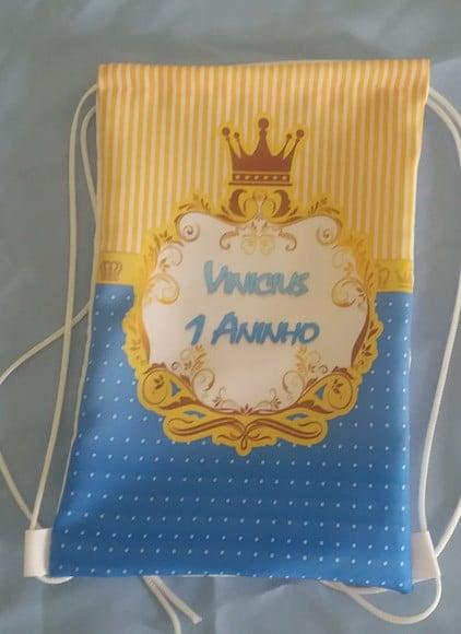 MOCHILAS PERSONALIZADA TEMA REALEZA