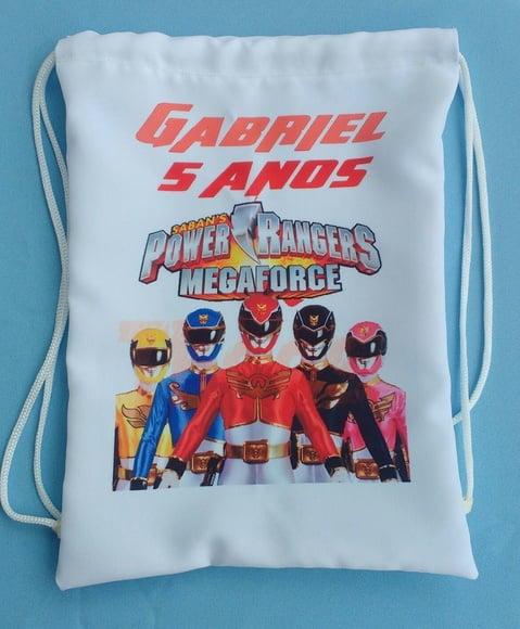 Mochilas Personalizadas - Power Rangers