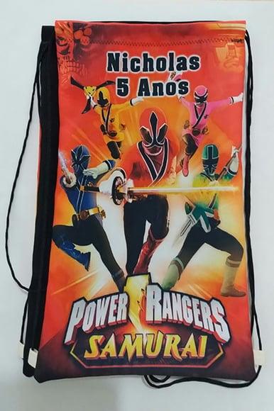 Mochilas Personalizadas - Power Rangers