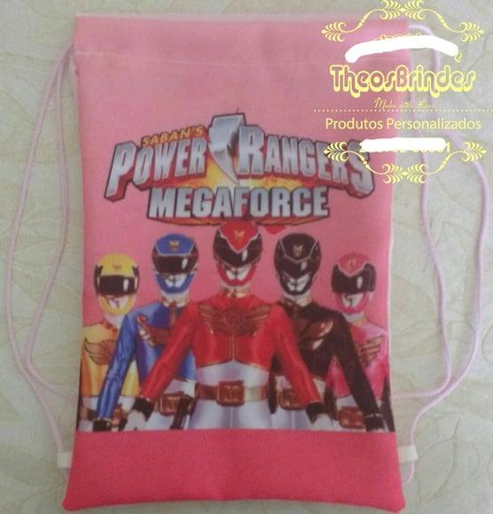 Mochilas Personalizadas - Power Rangers