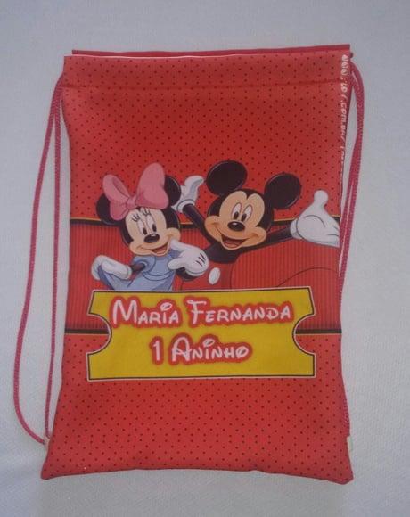 Mochilas Personalizadas - Tema Mickey