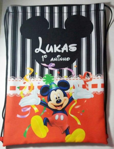 Mochilas Personalizadas - Tema Mickey