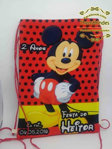 Mochilas Personalizadas - Tema Mickey