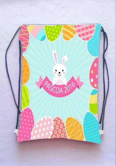 Mochilas Personalizadas - Tema Pascoa